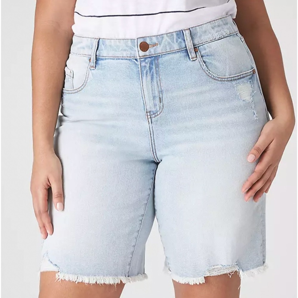 Lane Bryant Light Blue Denim Shorts